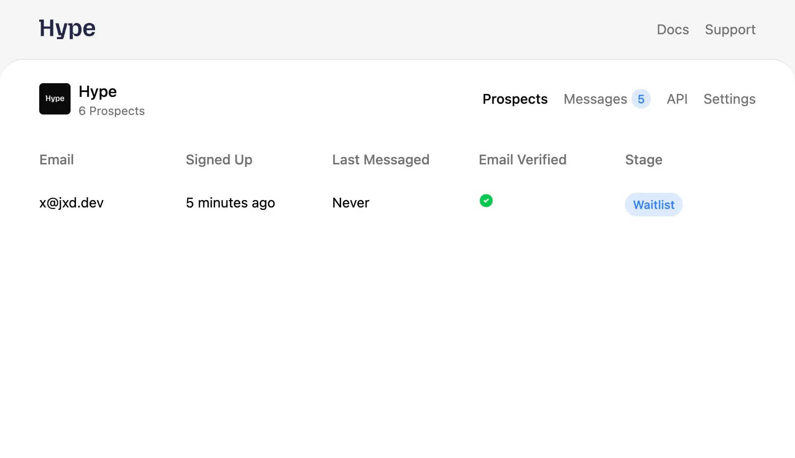 Email Verification